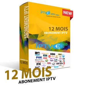 12 mois Abonnement iptv vip