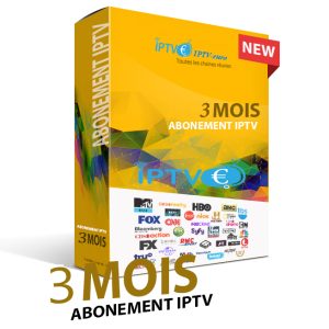 3 mois Abonnement iptv