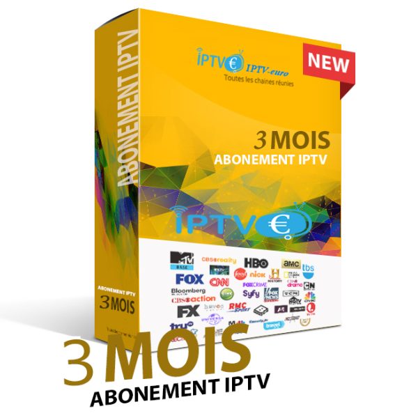 Abonnement IPTV de 3 mois