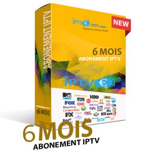 Abonnement iptv de 6 mois