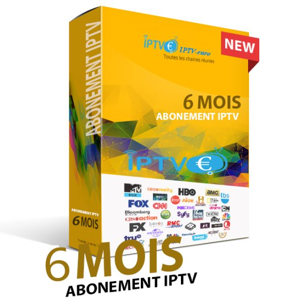 Abonnement IPTV de 6 mois